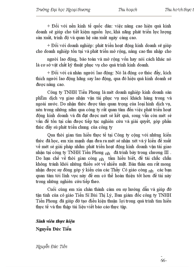 image for page Một số biện pháp phát triển hoạt động kinh doanh dịch vụ giao nhận vận tải tại Công ty Tiền Phong