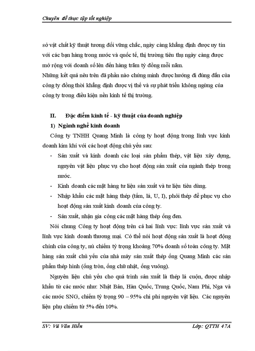 image for page Một số giải pháp thúc đẩy tiêu thụ thép trên thị trường nội địa của công ty TNHH Công Nghiệp Quang Minh