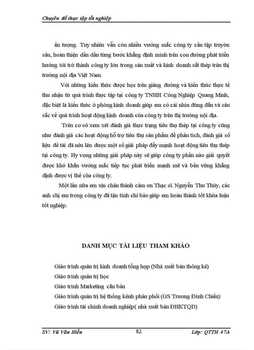 image for page Một số giải pháp thúc đẩy tiêu thụ thép trên thị trường nội địa của công ty TNHH Công Nghiệp Quang Minh