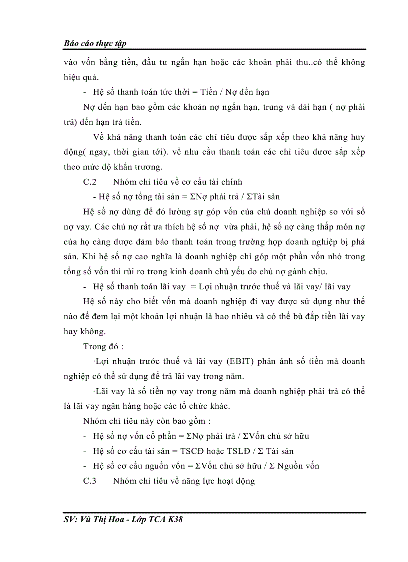 image for page Phân tích tài chính và các giải pháp nâng cao năng lực tài chính của công ty Diana