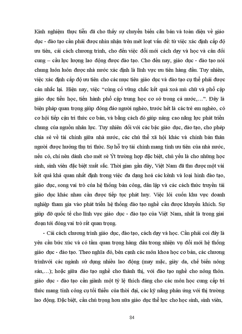 image for page Đào tạo và phát triển nguồn nhân lực cho công nghiệp hoá, hiện đại hoá ở nước ta trong quá trình hội nhập kinh tế quốc tế