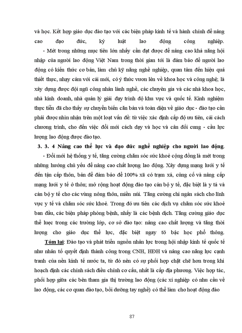 image for page Đào tạo và phát triển nguồn nhân lực cho công nghiệp hoá, hiện đại hoá ở nước ta trong quá trình hội nhập kinh tế quốc tế