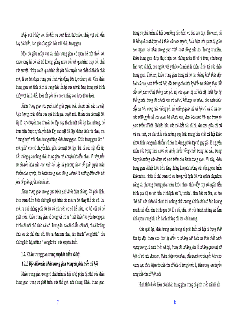 image for page Bản chất, vai trò và việc vận dụng khâu trung gian trong hoạt động thực tiễn cách mạng