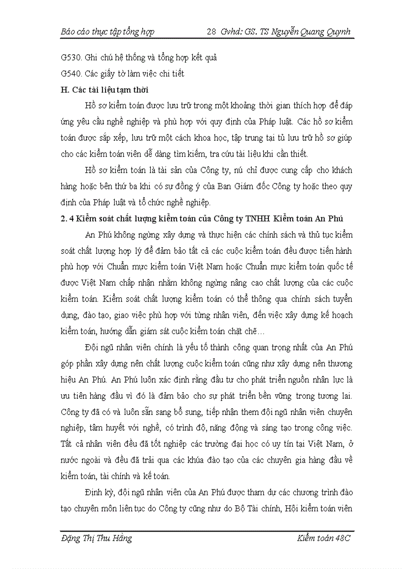 image for page Đặc điểm tổ chức kiểm toán của Công ty TNHH Kiểm toán An Phú