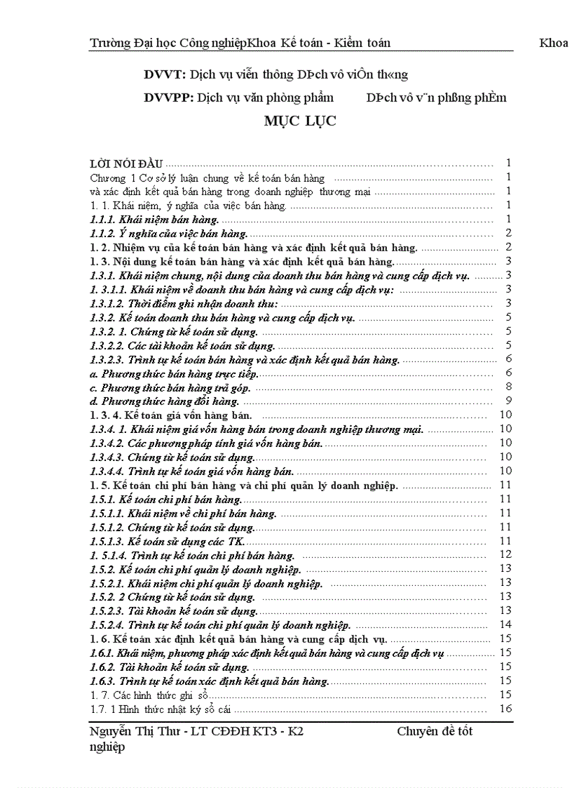 image for page Một số ý kiến đóng góp nhằm hoàn thiện công tác kế toán tại Công ty CP Bưu Chính Viettel
