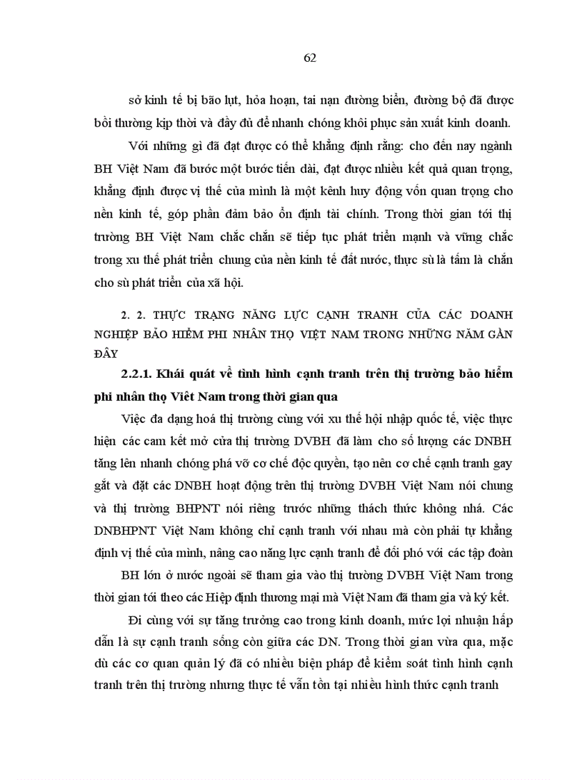 image for page Năng lực cạnh tranh của các doanh nghiệp bảo hiểm phi nhân thọ Việt Nam