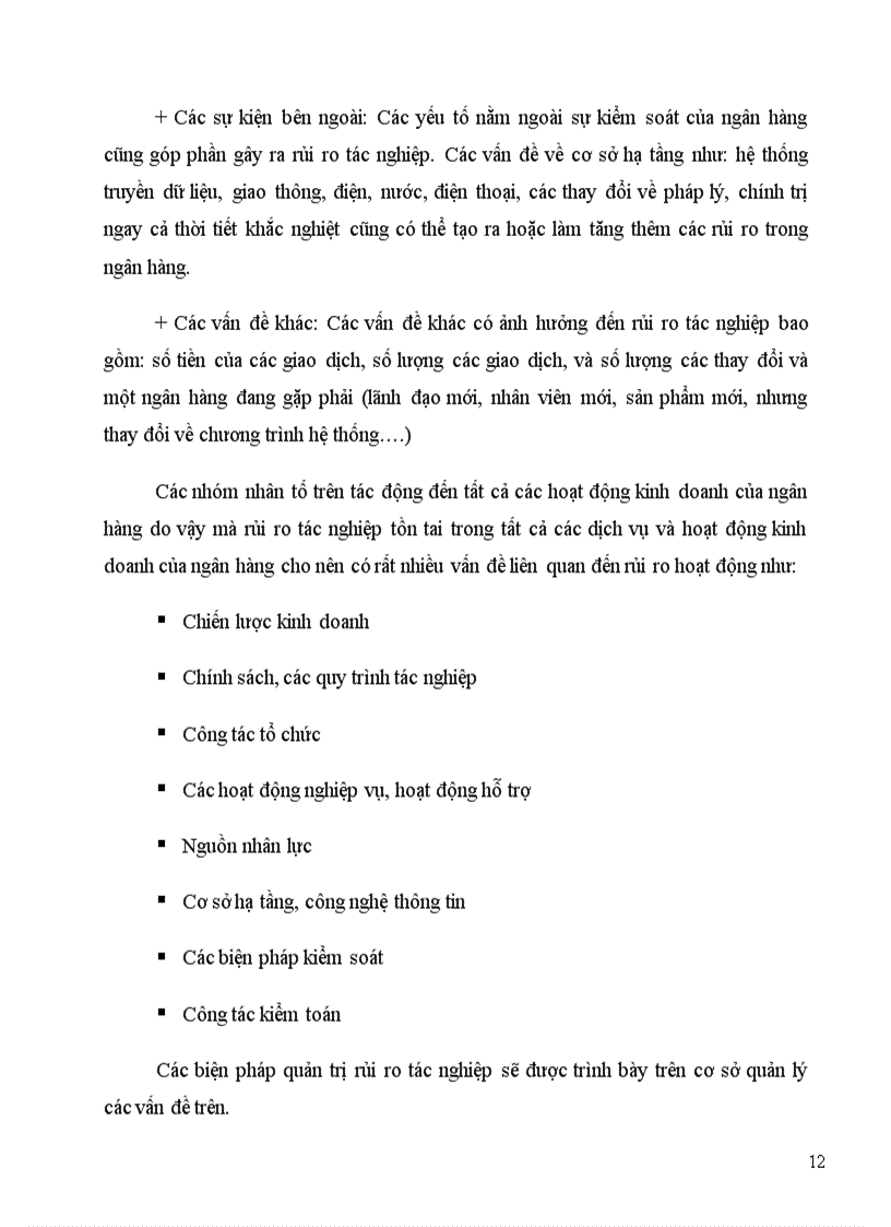 image for page Nâng cao hiệu quả công tác quản trị rủi ro tác nghiệp tại Ngân hàng TMCP Công thương Việt Nam