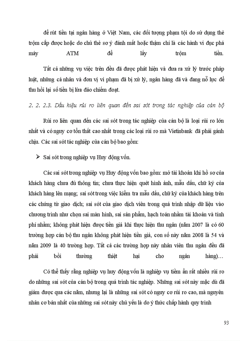image for page Nâng cao hiệu quả công tác quản trị rủi ro tác nghiệp tại Ngân hàng TMCP Công thương Việt Nam