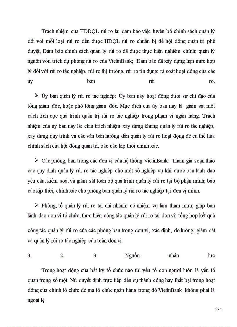 image for page Nâng cao hiệu quả công tác quản trị rủi ro tác nghiệp tại Ngân hàng TMCP Công thương Việt Nam