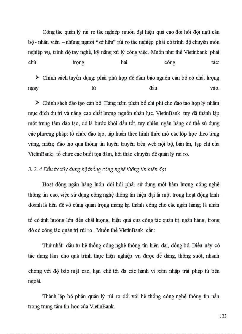 image for page Nâng cao hiệu quả công tác quản trị rủi ro tác nghiệp tại Ngân hàng TMCP Công thương Việt Nam