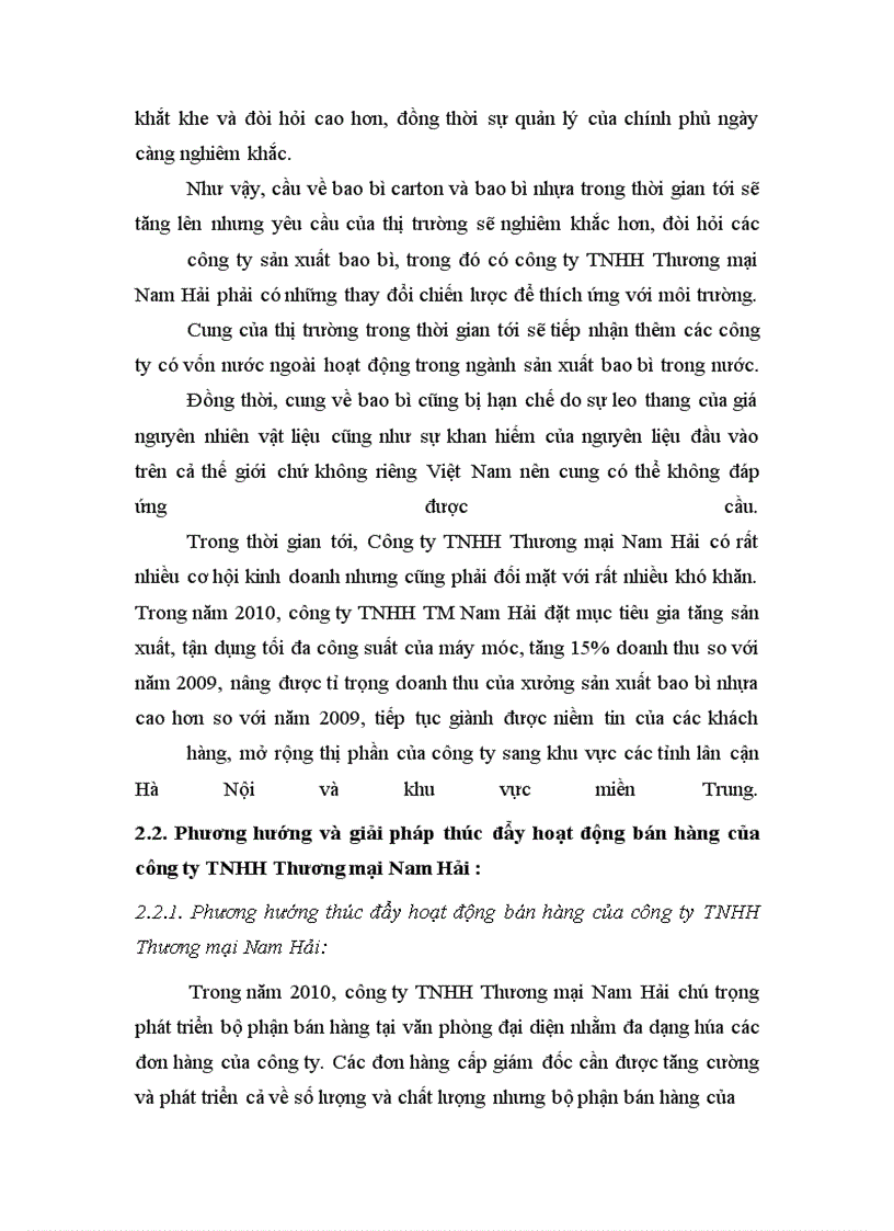 image for page Giải pháp thúc đẩy hoạt động bán hàng của công ty TNHH TM Nam Hải