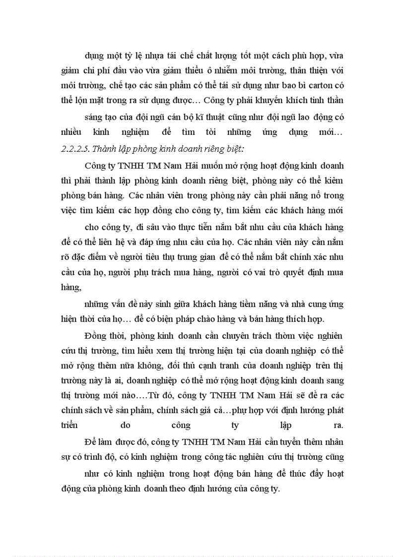 image for page Giải pháp thúc đẩy hoạt động bán hàng của công ty TNHH TM Nam Hải