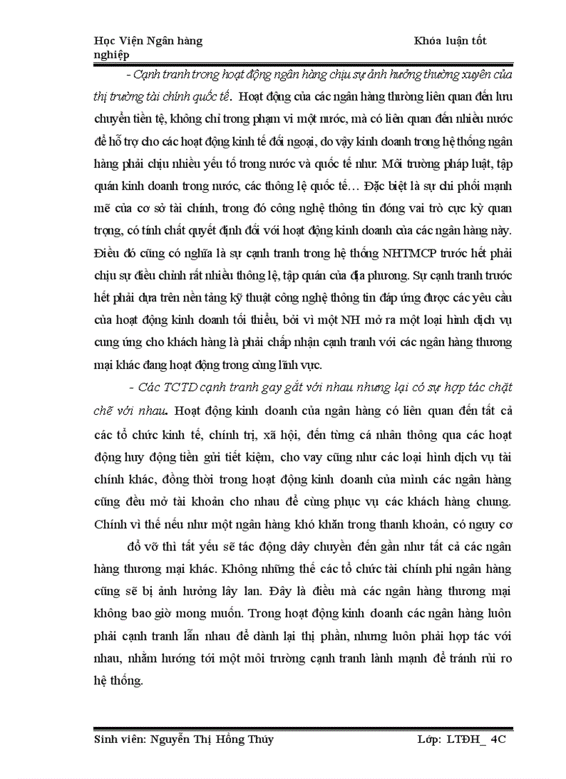 image for page Ứng dụng mô hình SWOT nâng cao năng lực cạnh tranh của các ngân hàng thương mại cổ phần Việt Nam trong tiến trình hội nhập quốc tế