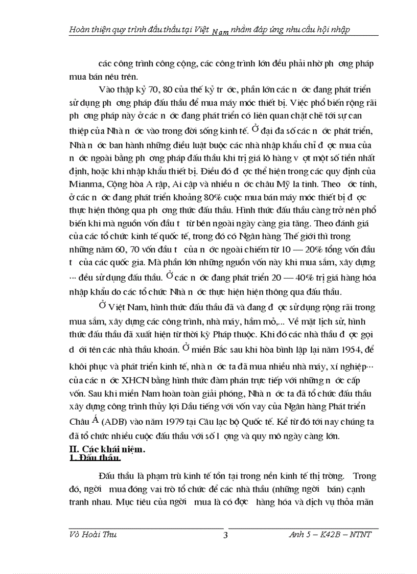 image for page Hoàn thiện quy trình đấu thầu tại việt nam nhằm đáp ứng nhu cầu hội nhập