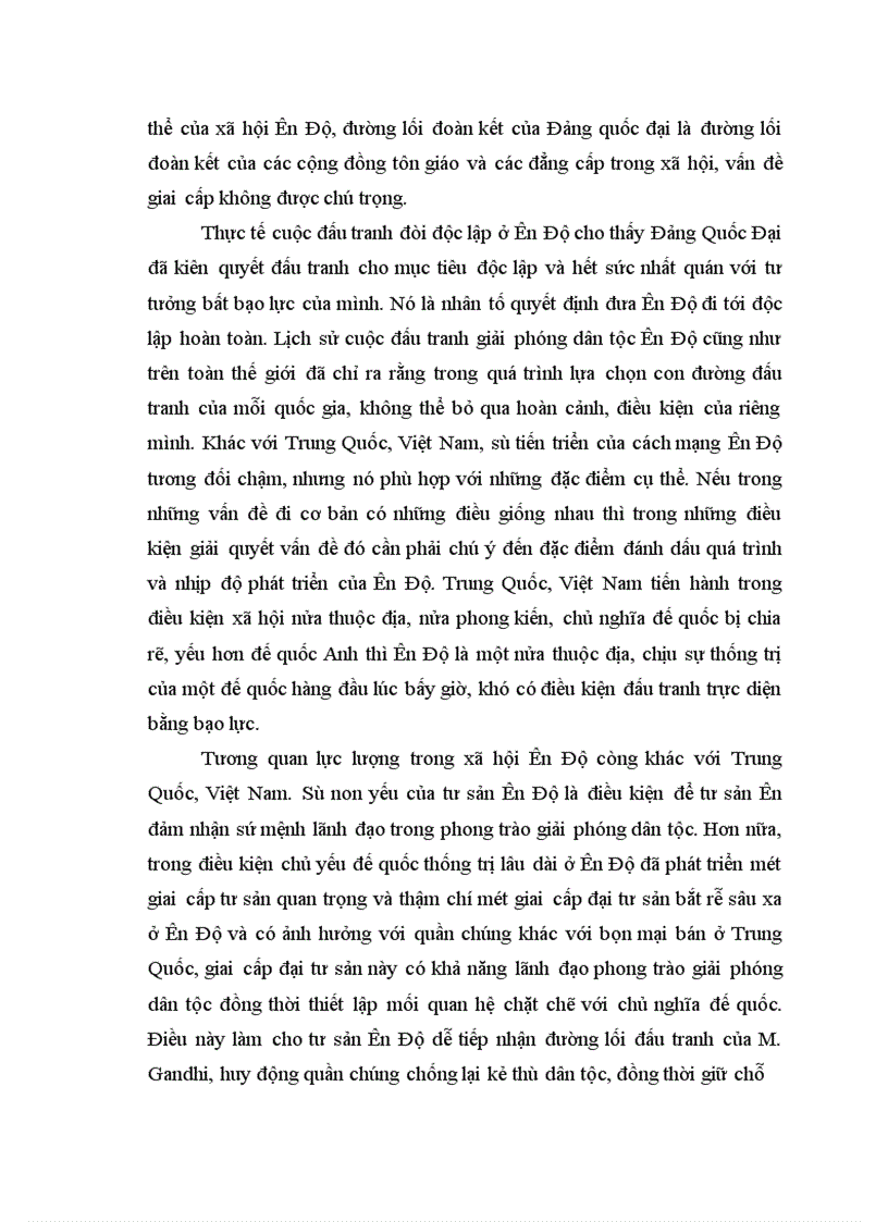 image for page Quá trình đấu tranh giành độc lập của nhân dân ấn Độ