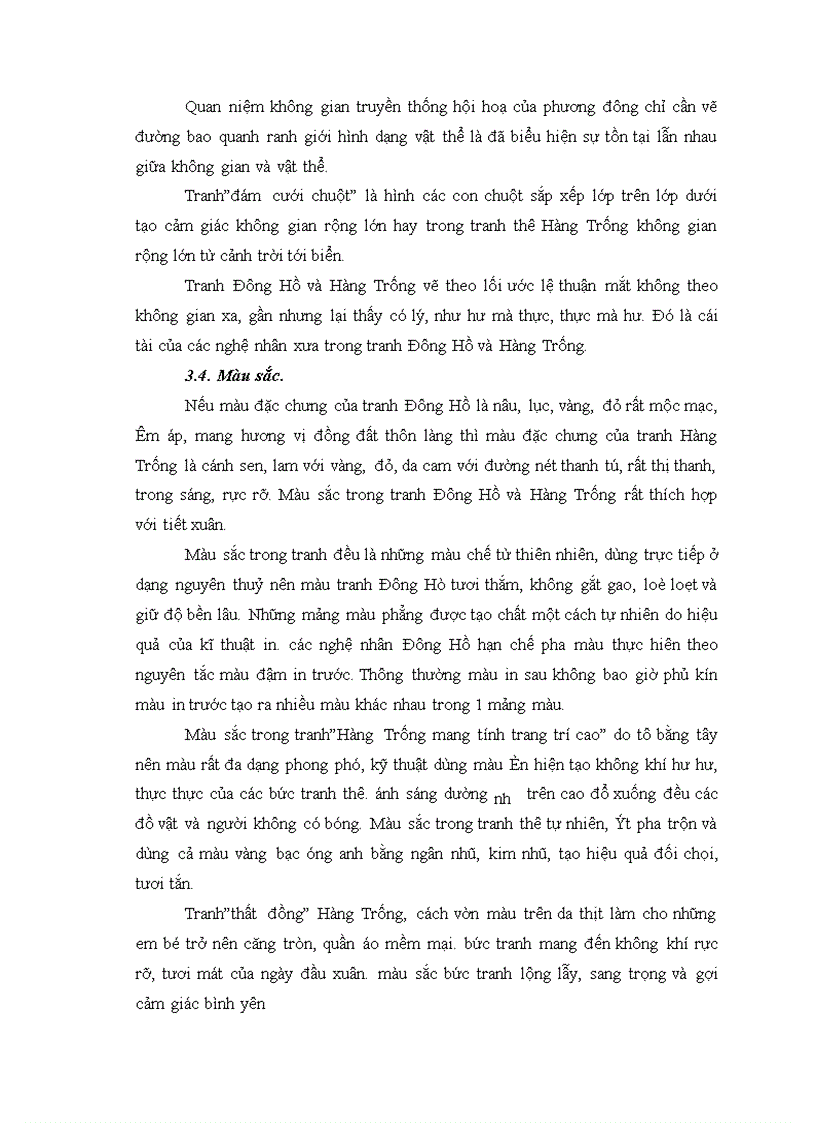 image for page Tính chất nghệ thuật trong tranh Đông Hồ và Hang Trống