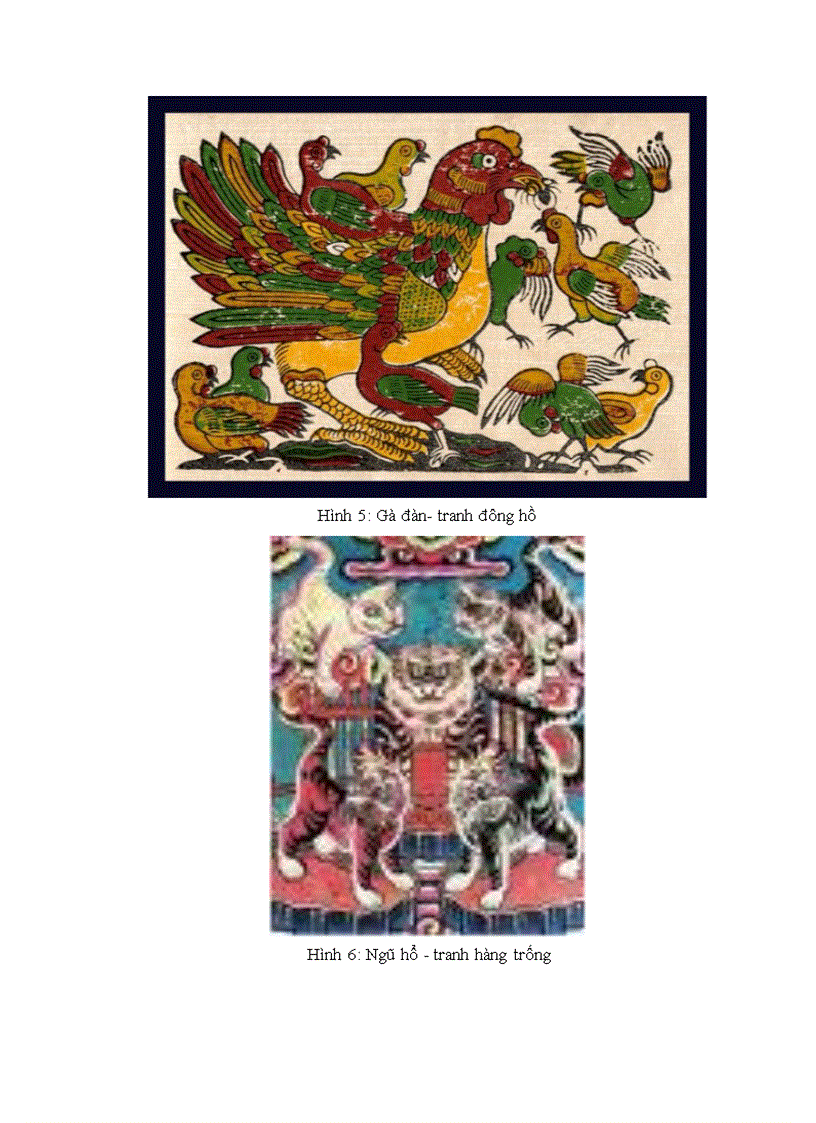 image for page Tính chất nghệ thuật trong tranh Đông Hồ và Hang Trống