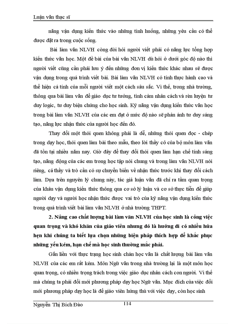 image for page Cơ sỏ lý luận và thực tiễn để xác lập biện pháp phát triển năng lực vận dụng kiến thức văn học của học sinh vào làm văn nghị luận văn học ở trường THPT