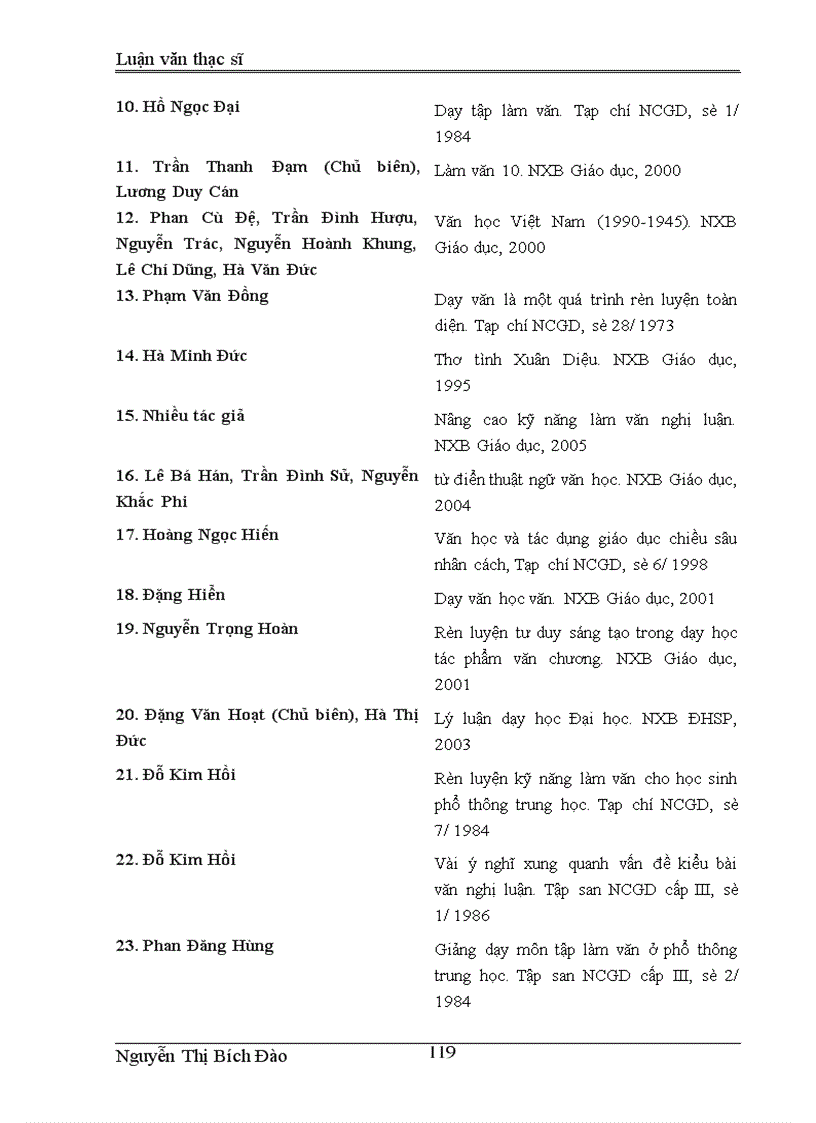 image for page Cơ sỏ lý luận và thực tiễn để xác lập biện pháp phát triển năng lực vận dụng kiến thức văn học của học sinh vào làm văn nghị luận văn học ở trường THPT