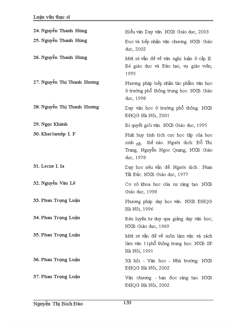 image for page Cơ sỏ lý luận và thực tiễn để xác lập biện pháp phát triển năng lực vận dụng kiến thức văn học của học sinh vào làm văn nghị luận văn học ở trường THPT