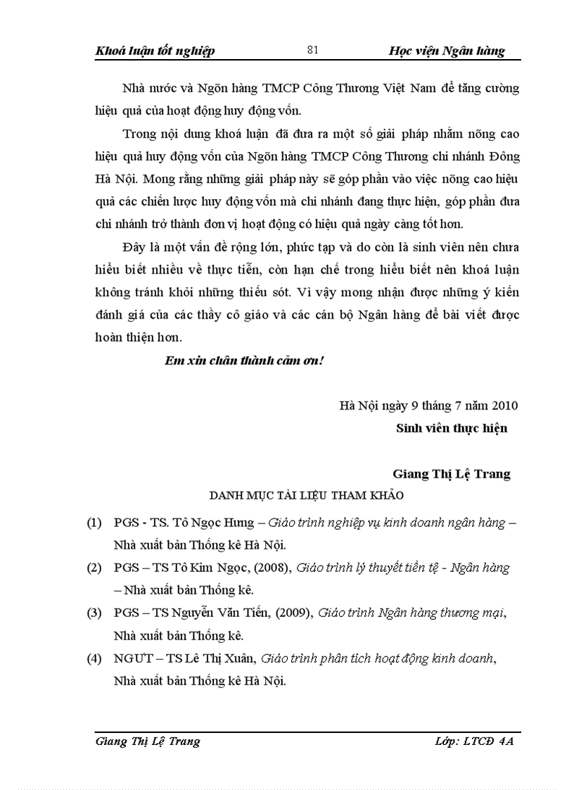 image for page Giải pháp nâng cao hiệu quả huy động vốn tại Ngân hàng TMCP Công Thương chi nhánh Đông Hà Nội