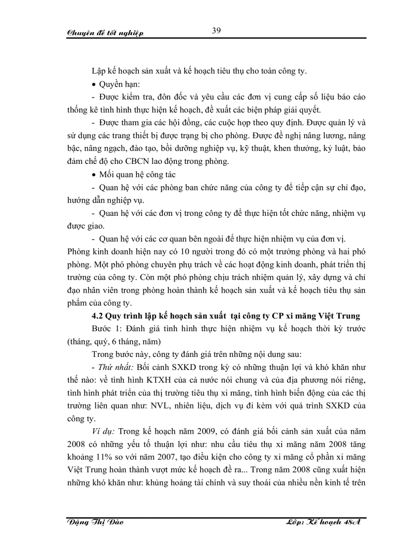 image for page Giải pháp hoàn thiện công tác lập kế hoạch sản xuất ở công ty CP xi măng Việt Trung