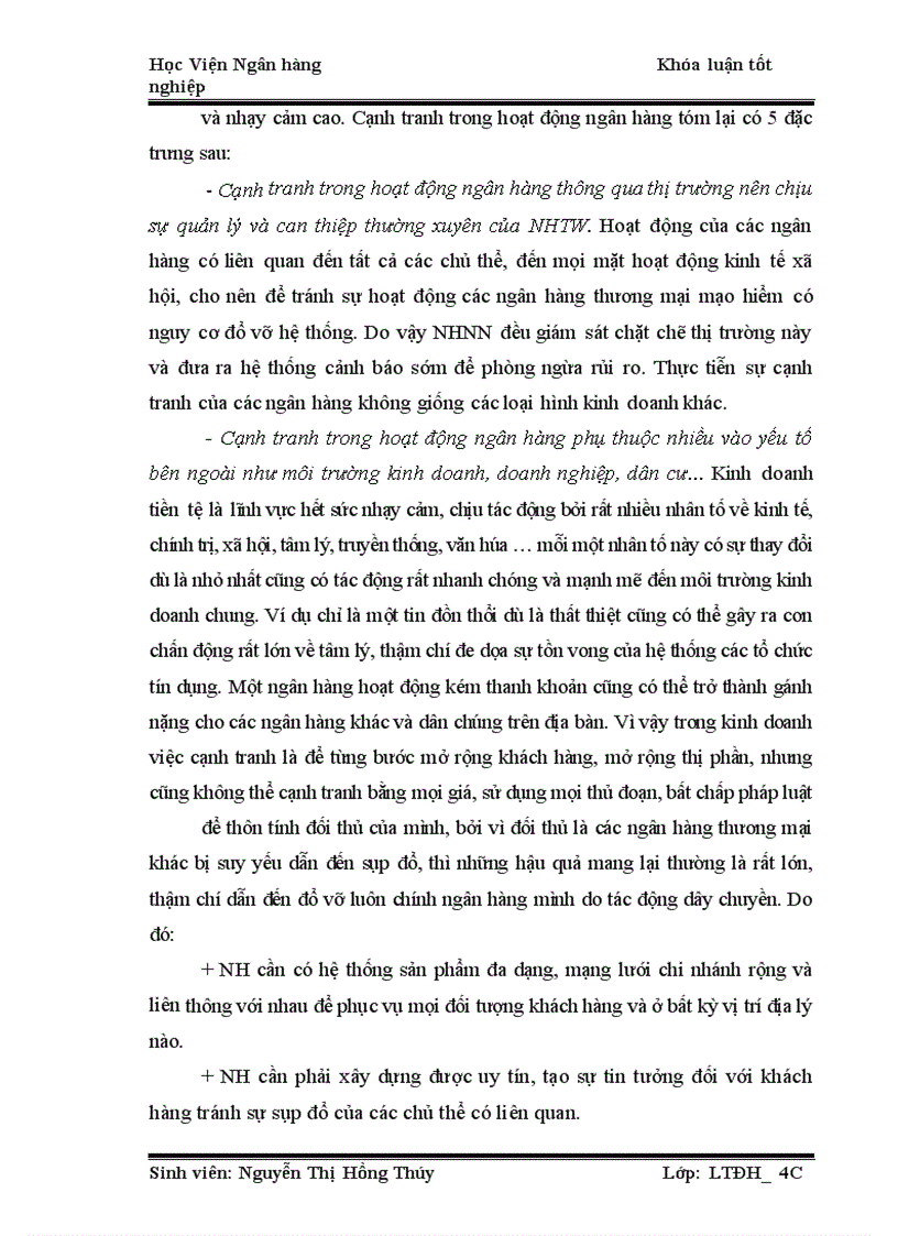 image for page Ứng dụng mô hình SWOT nâng cao cao năng lực cạnh tranh của các ngân hàng thương mại cổ phần Việt Nam trong tiến trình hội nhập quốc tế
