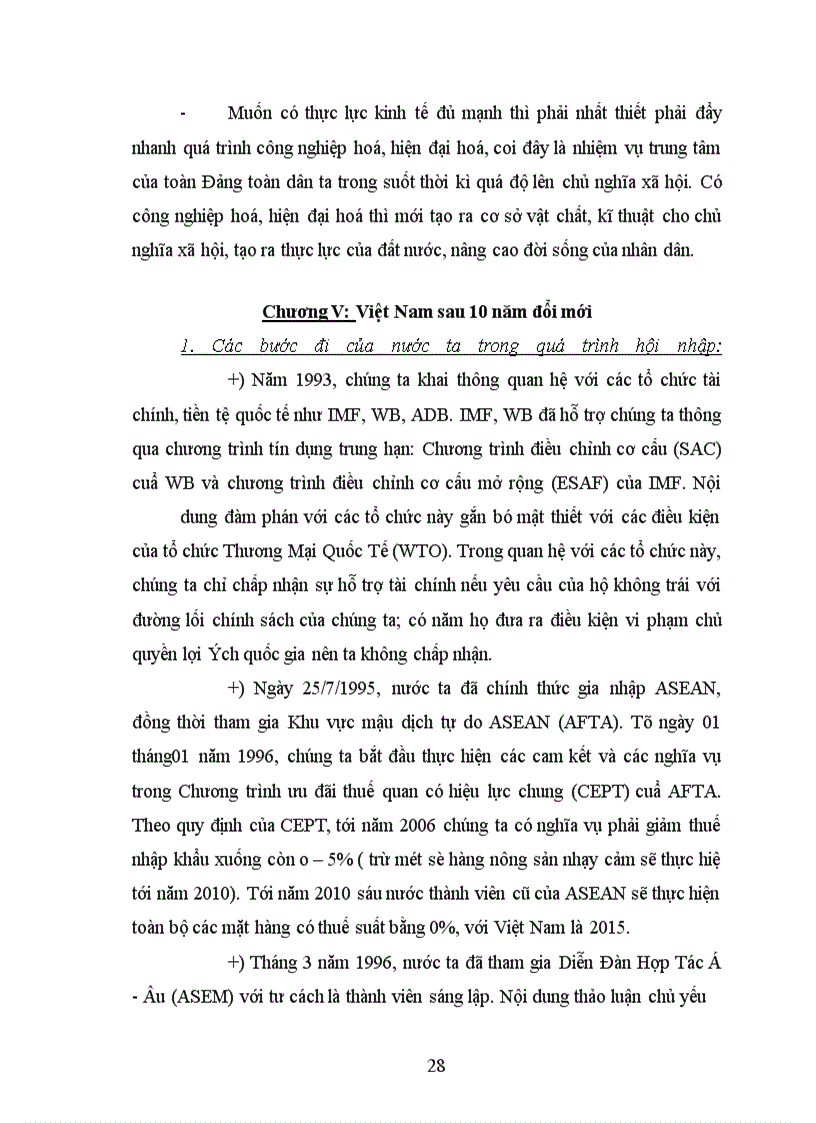 image for page Hội nhập kinh tế một xu hướng tất yếu của nước ta trên con đường tiến lên CNXH