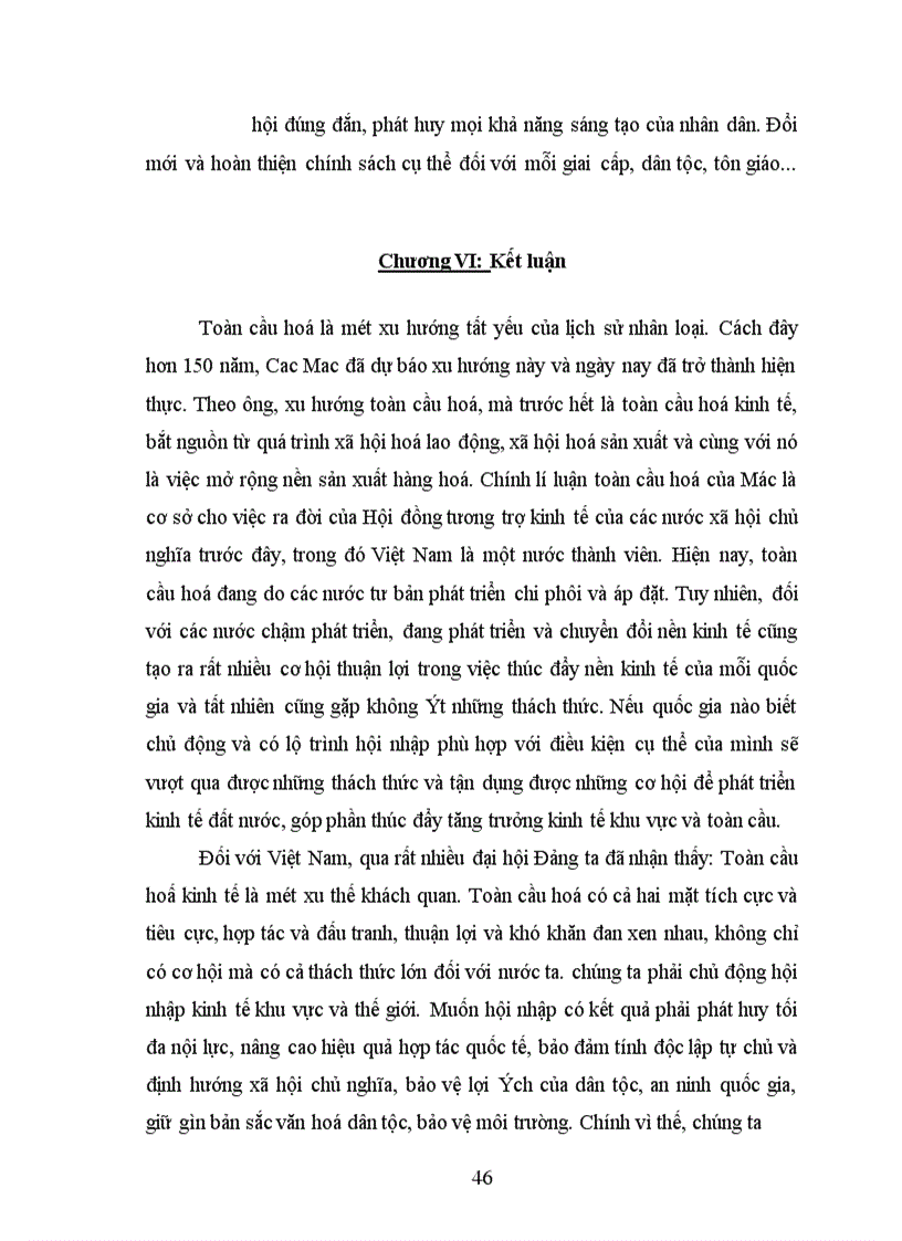 image for page Hội nhập kinh tế một xu hướng tất yếu của nước ta trên con đường tiến lên CNXH