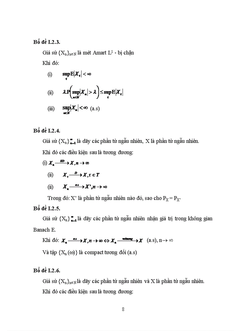 image for page Sự hội tụ và sự khai triển Riesz của Amart và sự mở rộng trên các lớp tổng quát hơn: Dv - Amart và Amart điều kiện