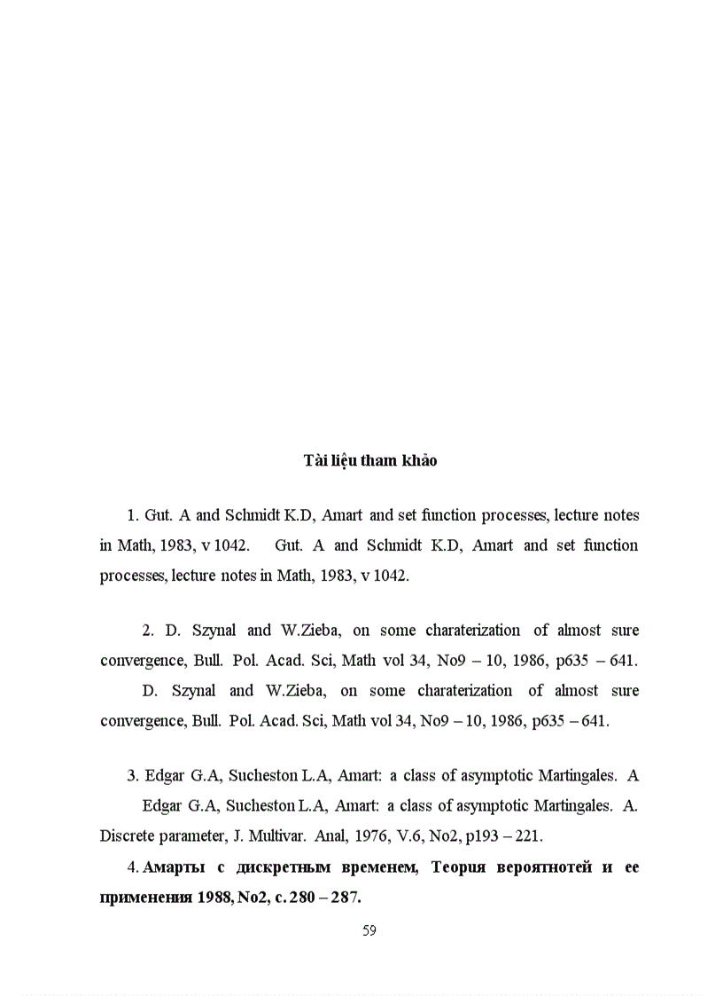image for page Sự hội tụ và sự khai triển Riesz của Amart và sự mở rộng trên các lớp tổng quát hơn: Dv - Amart và Amart điều kiện