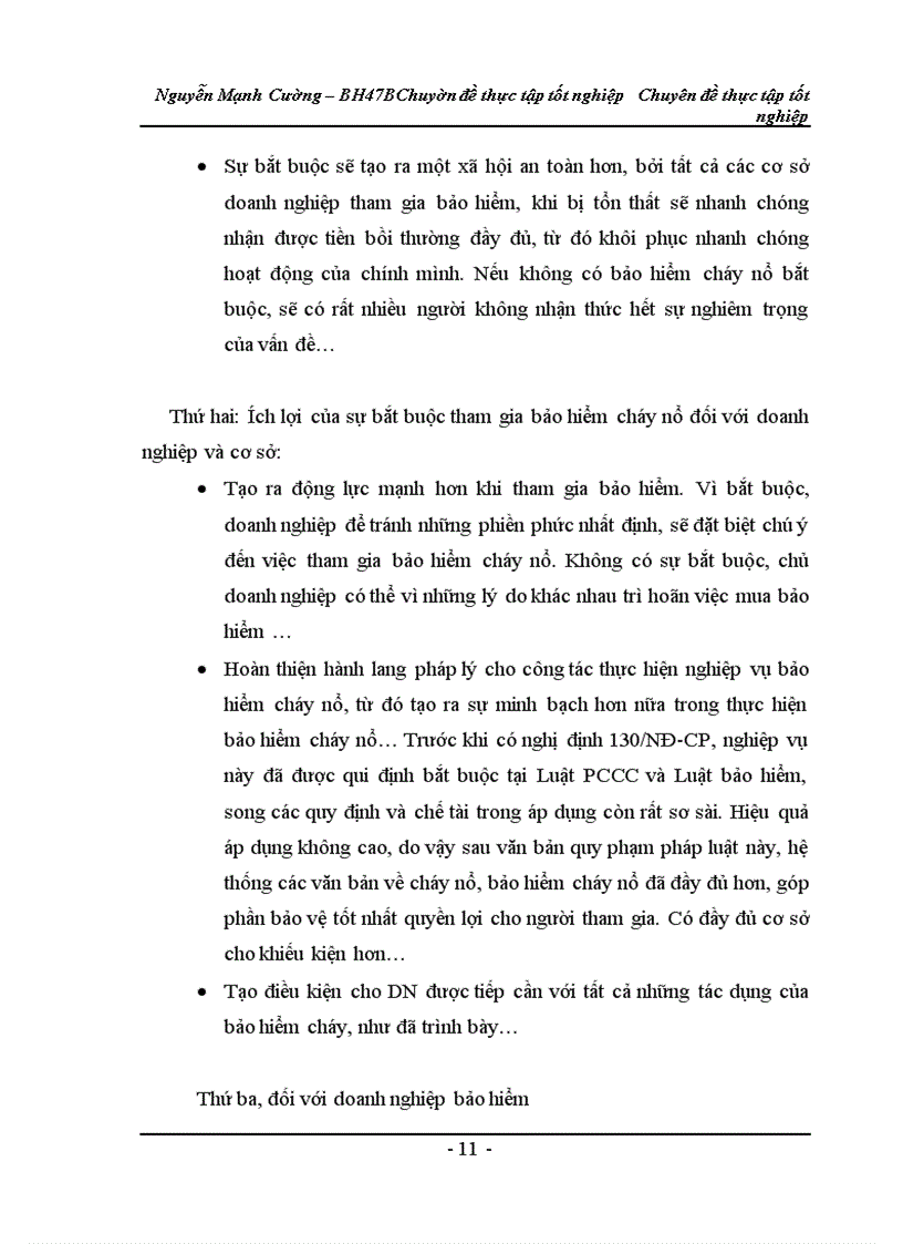 image for page Thực trạng khai thác bảo hiểm cháy nổ bắt buộc ở công ty Bảo Việt Hà Nội