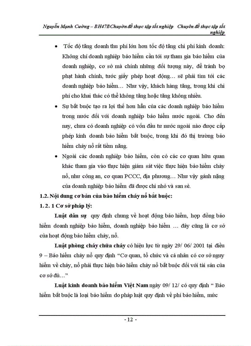 image for page Thực trạng khai thác bảo hiểm cháy nổ bắt buộc ở công ty Bảo Việt Hà Nội