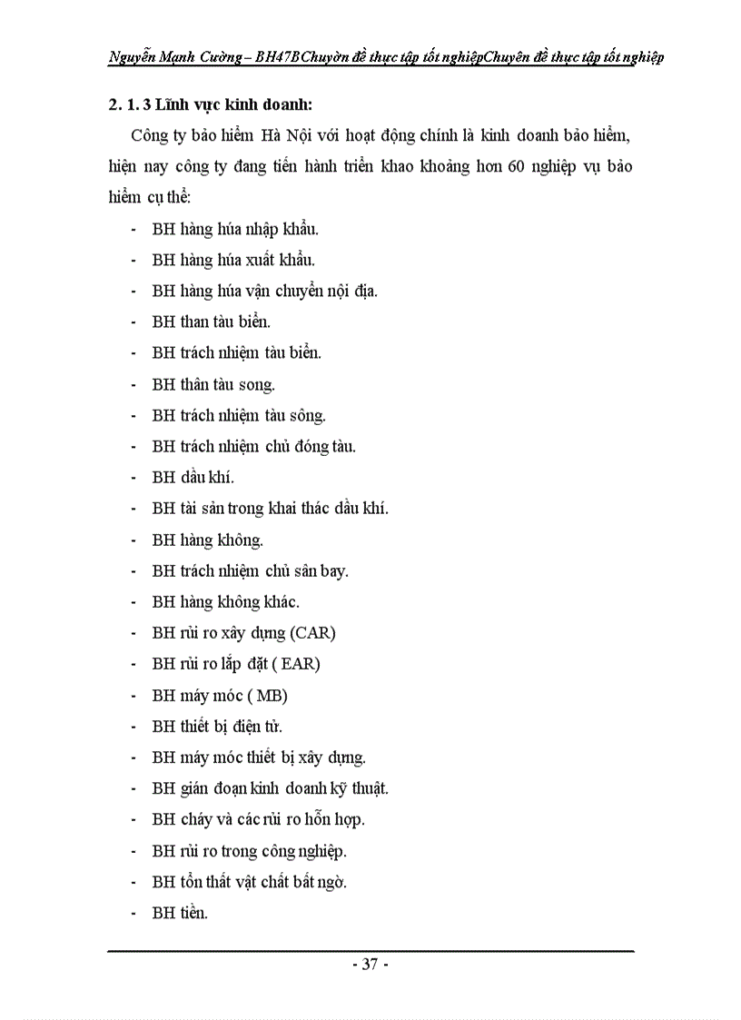 image for page Thực trạng khai thác bảo hiểm cháy nổ bắt buộc ở công ty Bảo Việt Hà Nội