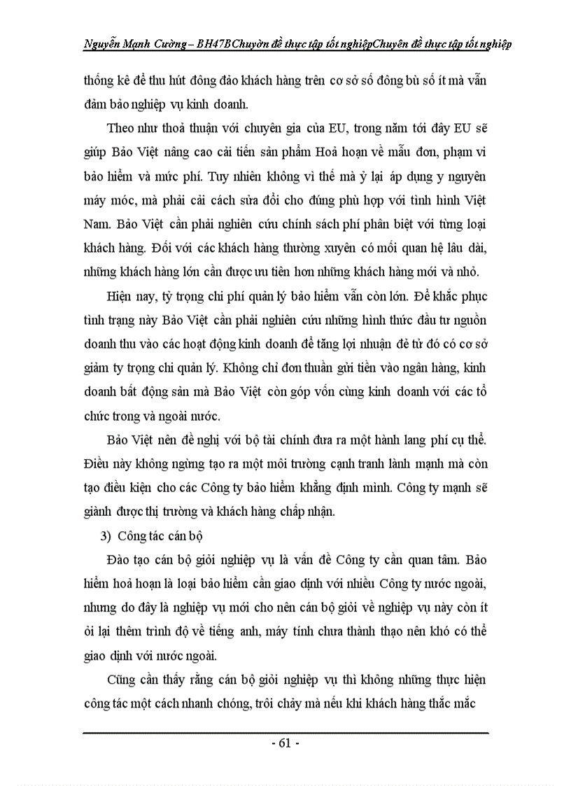 image for page Thực trạng khai thác bảo hiểm cháy nổ bắt buộc ở công ty Bảo Việt Hà Nội