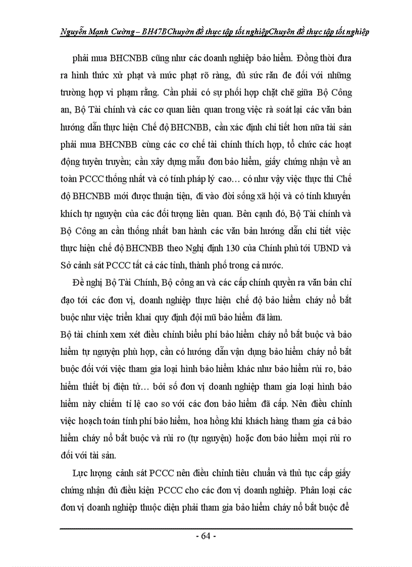 image for page Thực trạng khai thác bảo hiểm cháy nổ bắt buộc ở công ty Bảo Việt Hà Nội