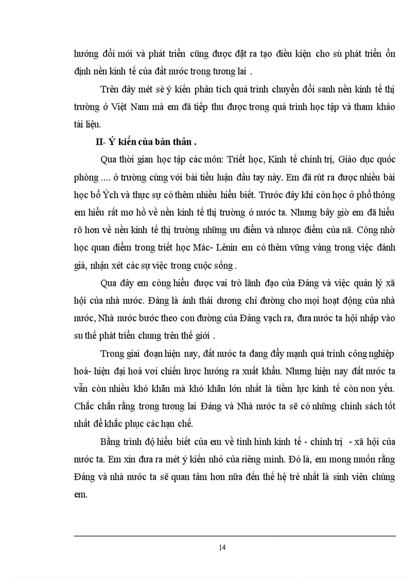 image for page Nền kinh tế thị trường dưới sự quản lý của nhà nước Việt Nam