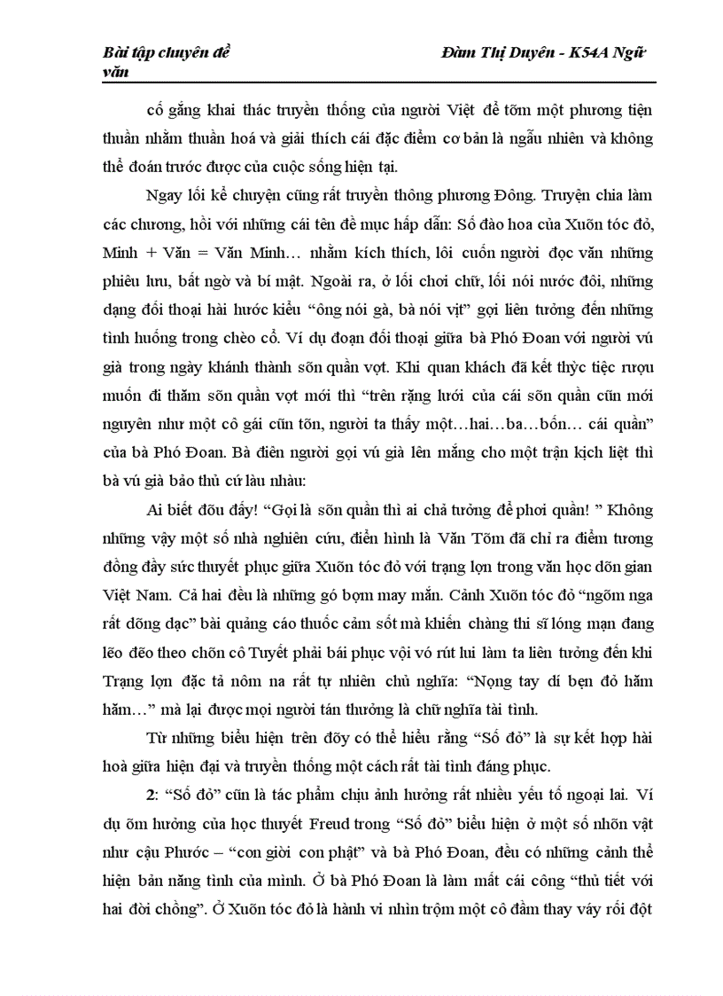 image for page Tình huống, ngôn ngữ, giọng điệu kịch tính trong trần thuật, trong tác phẩm Số đỏ