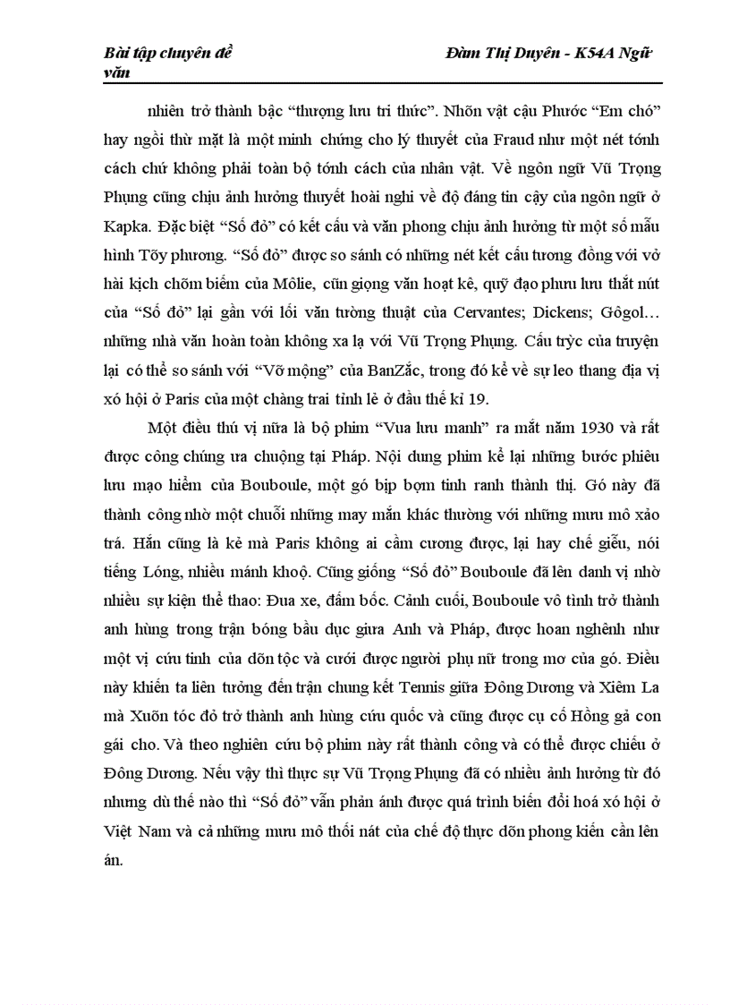 image for page Tình huống, ngôn ngữ, giọng điệu kịch tính trong trần thuật, trong tác phẩm Số đỏ