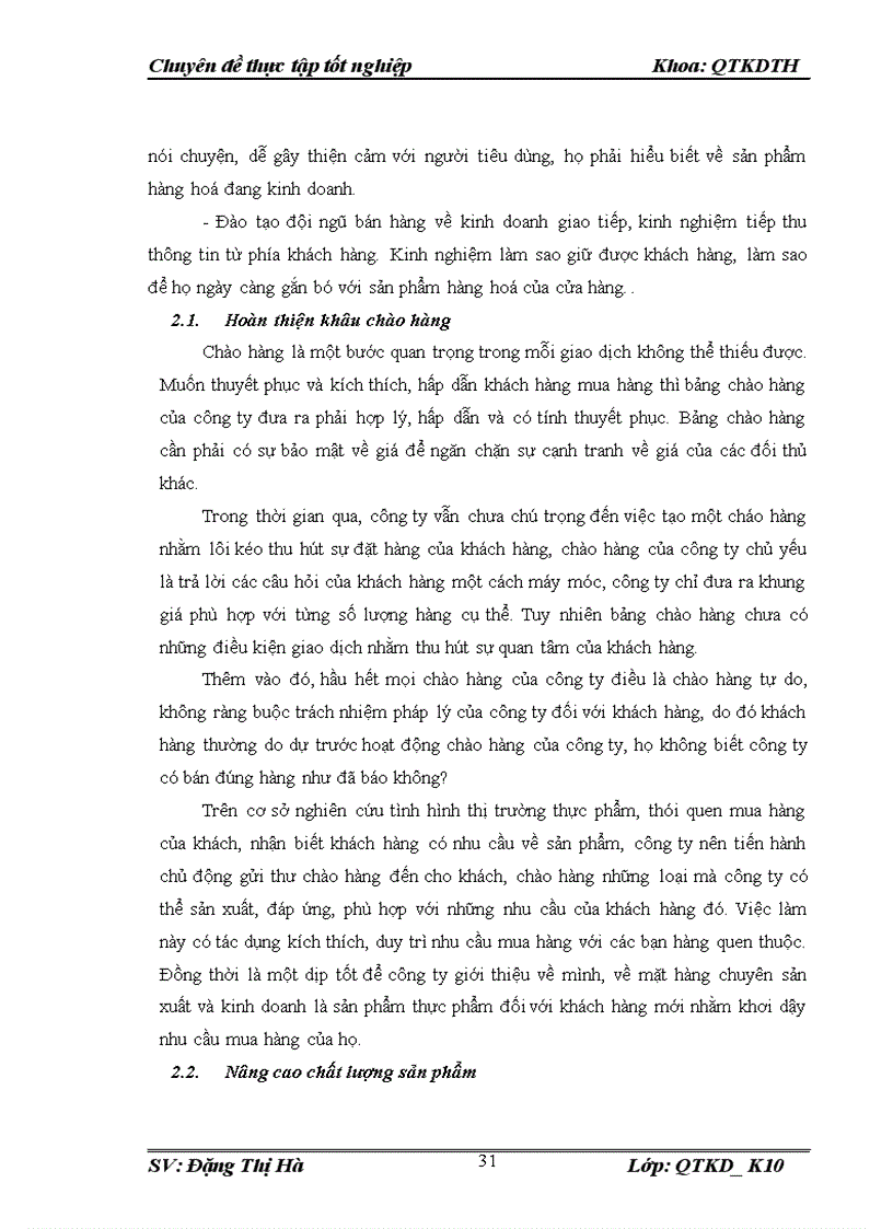 image for page Một số giải pháp đẩy mạnh hoạt động tiêu thụ tại Công ty cổ phần thực phẩm TBF