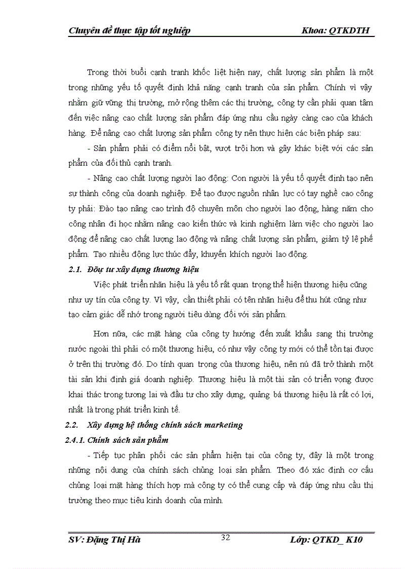 image for page Một số giải pháp đẩy mạnh hoạt động tiêu thụ tại Công ty cổ phần thực phẩm TBF
