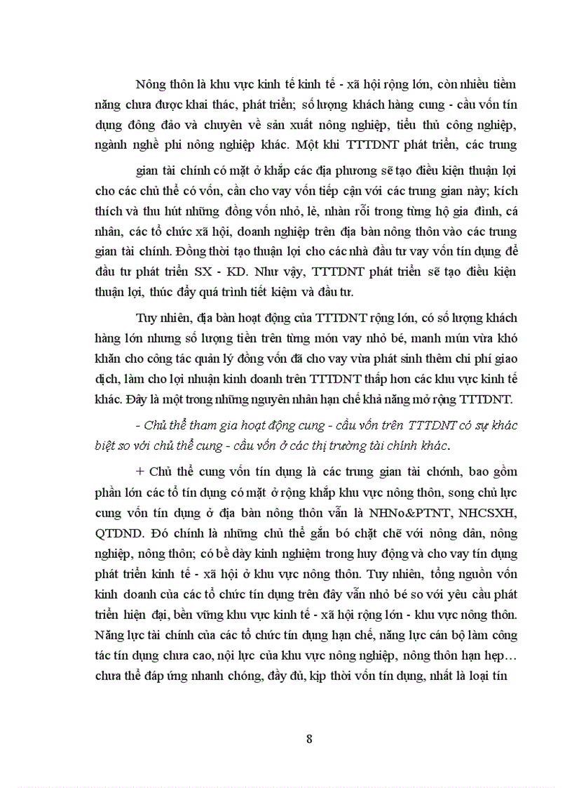 image for page Phương hướng và giải pháp chủ yếu nhằm đẩy mạnh phát triển TTTDNT góp phần đẩy nhanh CNH, HĐH nông thôn vùng ĐBSH