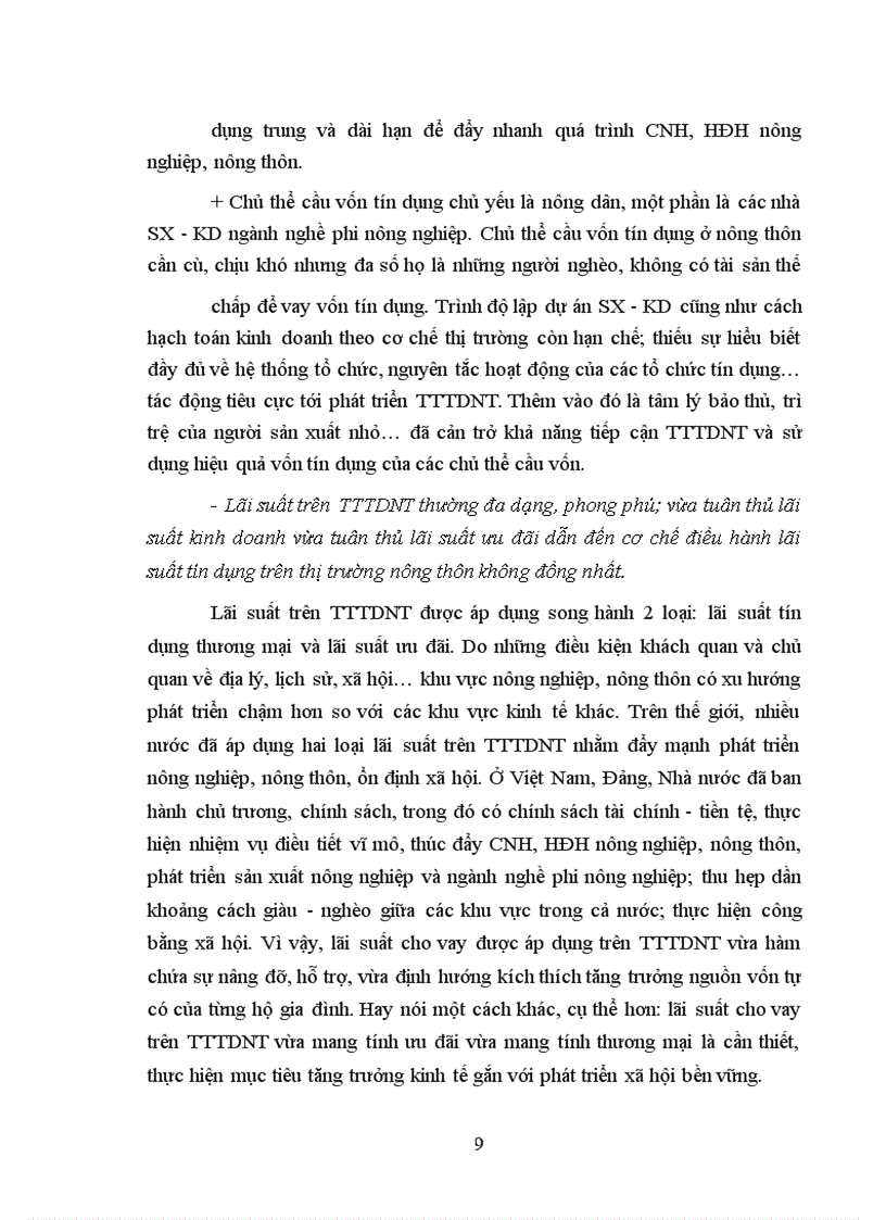 image for page Phương hướng và giải pháp chủ yếu nhằm đẩy mạnh phát triển TTTDNT góp phần đẩy nhanh CNH, HĐH nông thôn vùng ĐBSH