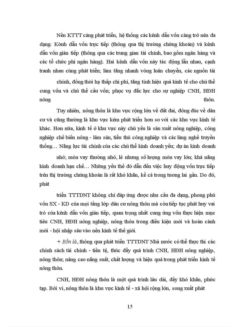 image for page Phương hướng và giải pháp chủ yếu nhằm đẩy mạnh phát triển TTTDNT góp phần đẩy nhanh CNH, HĐH nông thôn vùng ĐBSH
