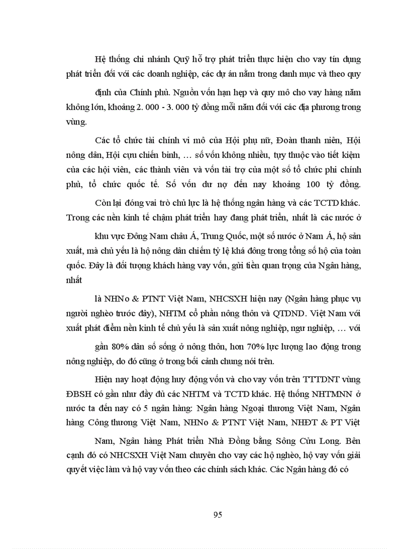 image for page Phương hướng và giải pháp chủ yếu nhằm đẩy mạnh phát triển TTTDNT góp phần đẩy nhanh CNH, HĐH nông thôn vùng ĐBSH