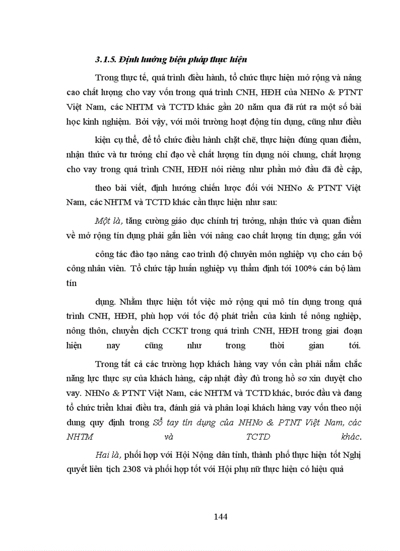 image for page Phương hướng và giải pháp chủ yếu nhằm đẩy mạnh phát triển TTTDNT góp phần đẩy nhanh CNH, HĐH nông thôn vùng ĐBSH