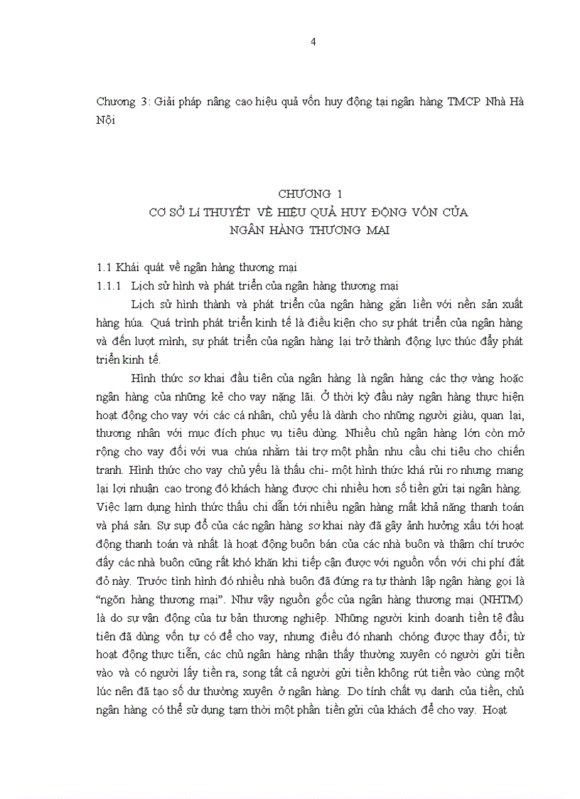 image for page Nâng cao hiệu quả huy động vốn tại ngân hàng Thương mại cổ phần Nhà Hà Nội