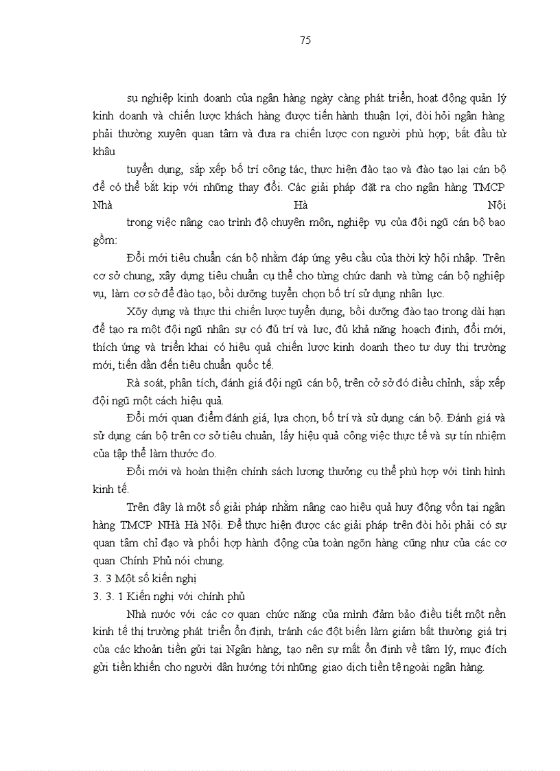 image for page Nâng cao hiệu quả huy động vốn tại ngân hàng Thương mại cổ phần Nhà Hà Nội