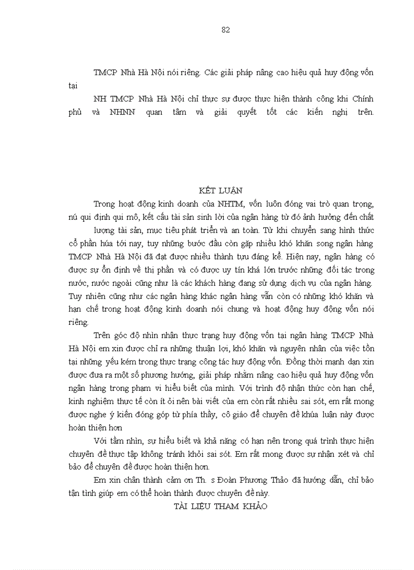 image for page Nâng cao hiệu quả huy động vốn tại ngân hàng Thương mại cổ phần Nhà Hà Nội