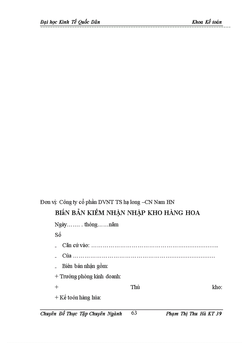 image for page Hoàn thiện kế toán Tiêu thụ sản phẩm và xác định kết quả tiêu thụ sản phẩm tại Công ty cổ phần dịch vụ nuôi trồng thủy sản Hạ Long Chi nhánh Nam Hà Nội